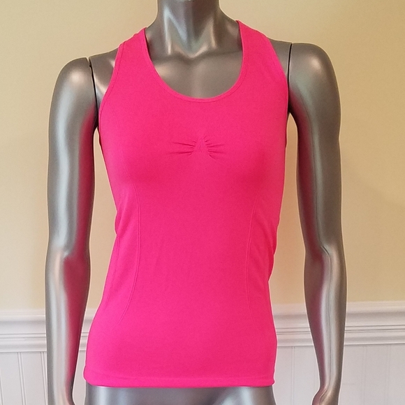 Inner Spirit Racerback Tank Top Hot Pink {Medium} - Picture 2 of 7